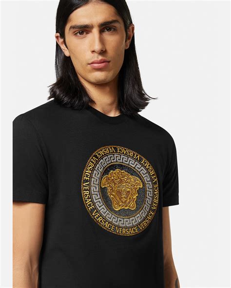 camiseta versace replica|Versace Medusa T.